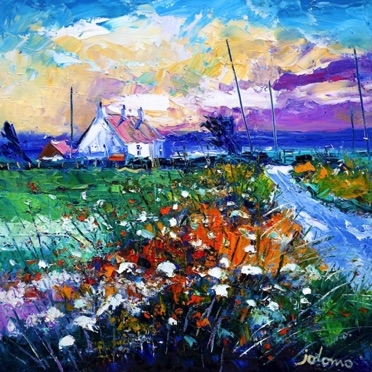 An Eveninglight over Gigha 24x24 An Eveninglight over Gigha 24x24
